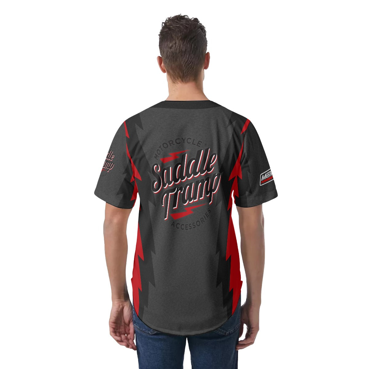 All-Over Print Men's Short Sleeve Baseball Jersey