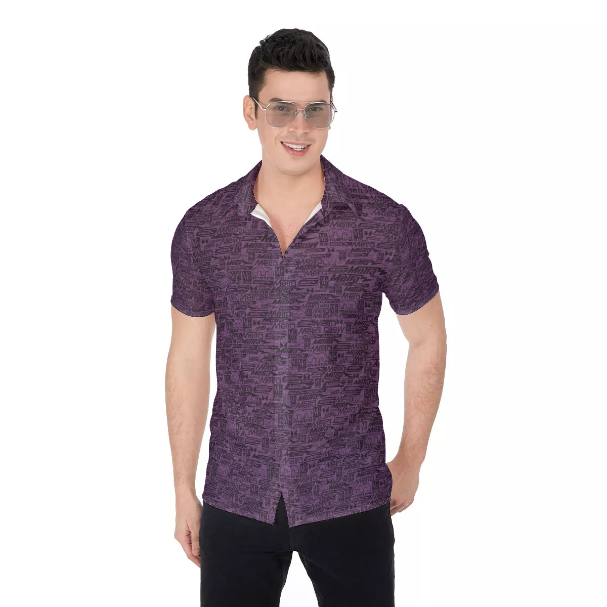 Metra 75-All over classic button down