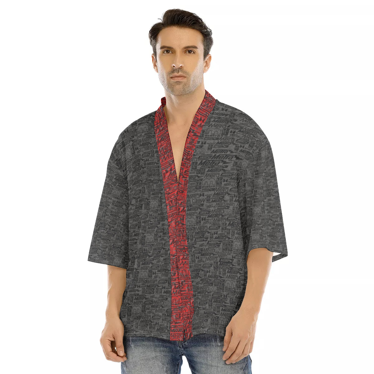 Metra 75- Men's Drop-shoulder Short Coat