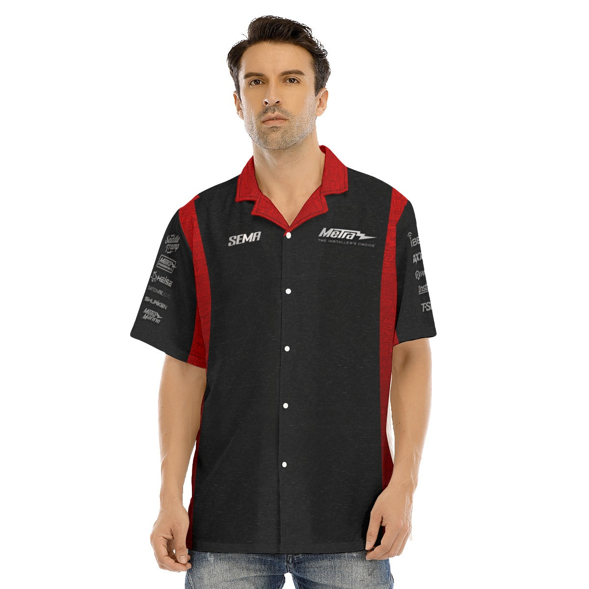 Metra SEMA-All-Over Print Men's Hawaiian Shirt
