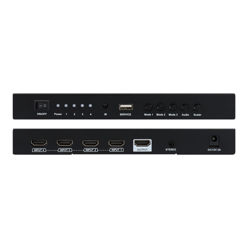 4x1 HDMI® SWITCH WITH MULTI VIEWER