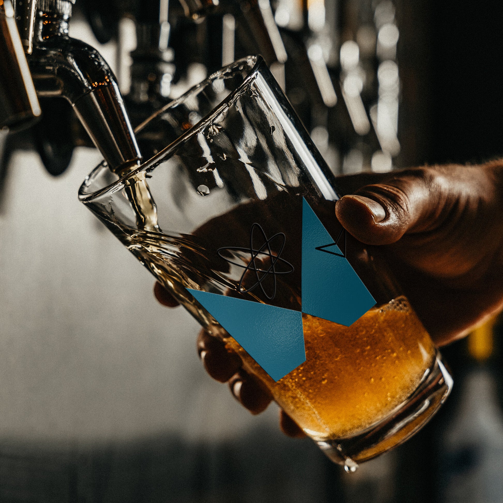 Metravox 50's Retro-Pint Glass