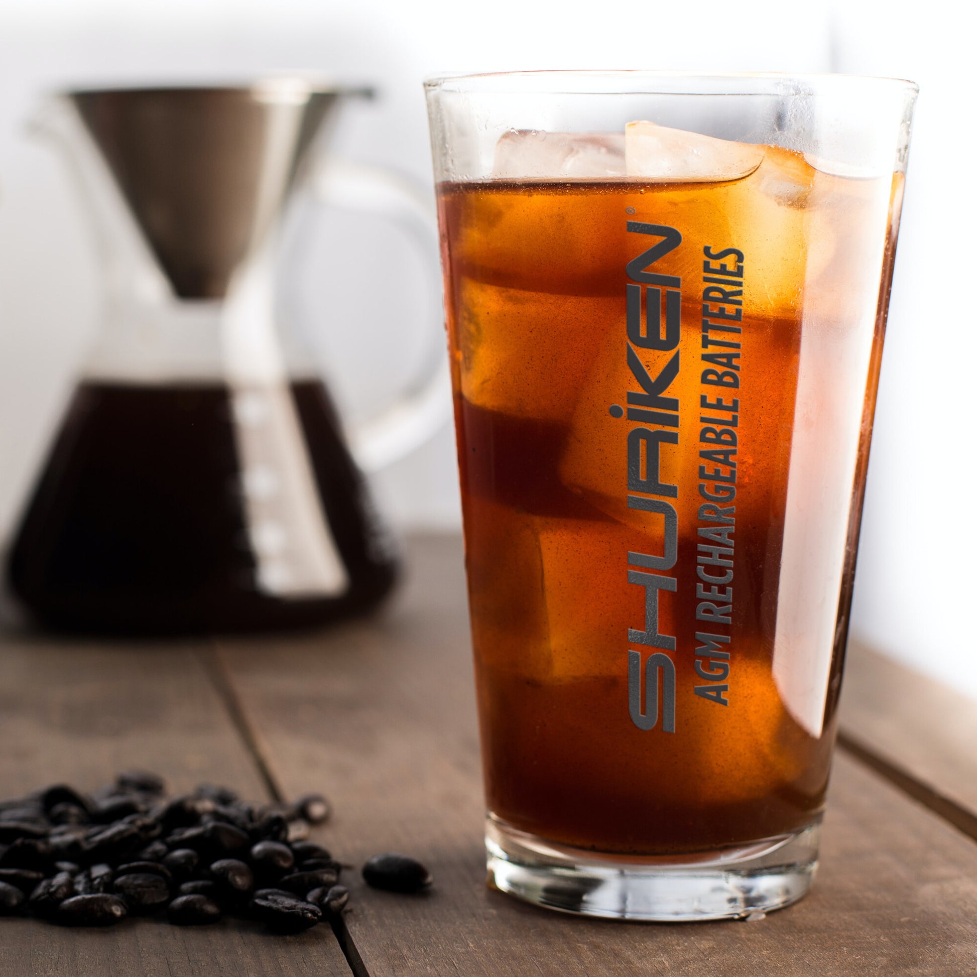 Shuriken-Pint Glass