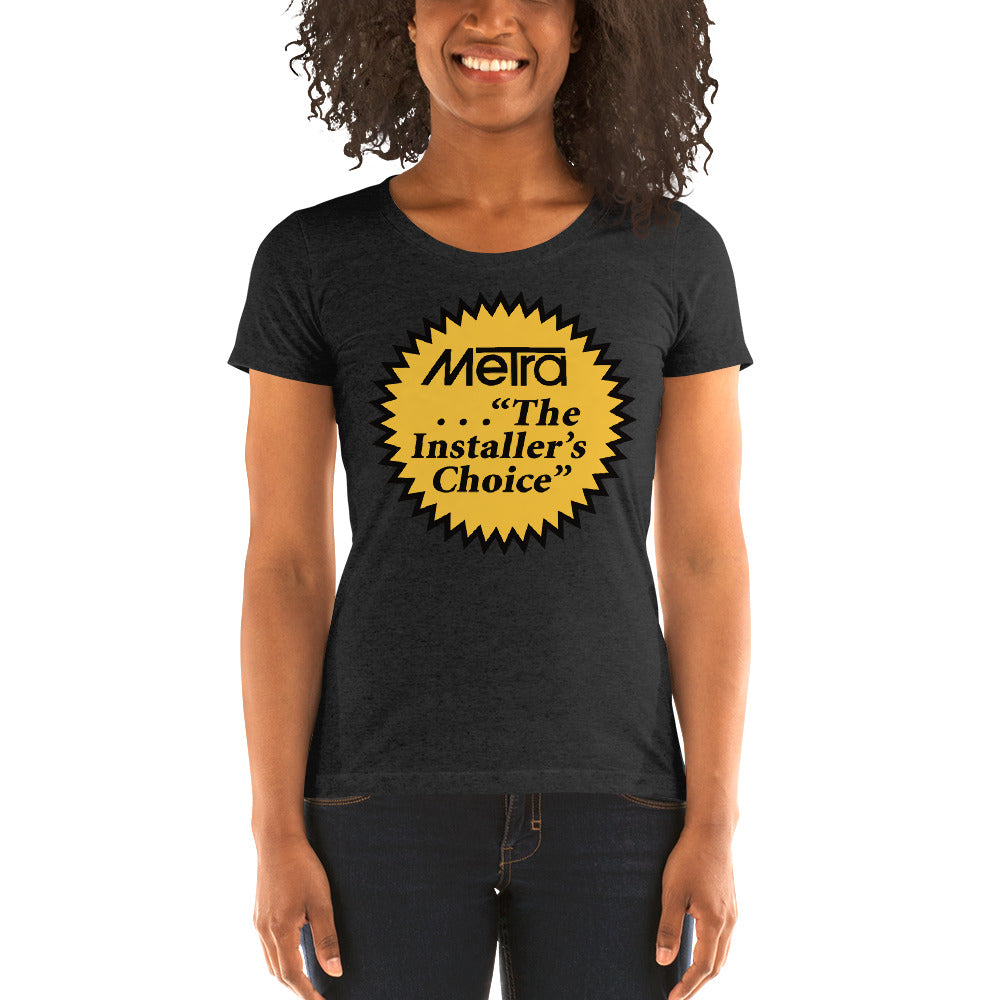 Metra Installer's Choice 80's Retro-Ladies' short sleeve t-shirt