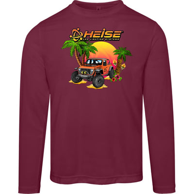 Heise-TT11L Team 365 Mens Zone Long Sleeve Tee