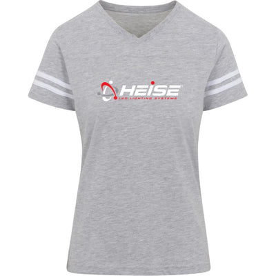 Heise-3537 LAT Womens Football Tee