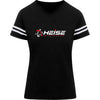 Heise-3537 LAT Womens Football Tee