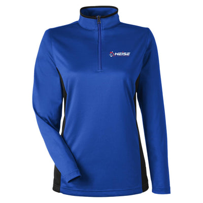 Heise-M786W Harriton Womens Quarter Zip