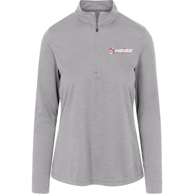 Heise-TT31HW Team 365 Womens Heather Quarter Zip