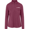 Heise-TT31HW Team 365 Womens Heather Quarter Zip