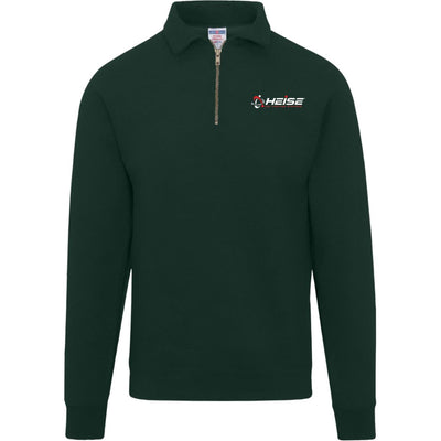 Heise-4528 Jerzees Mens Fleece Quarter Zip Pullover