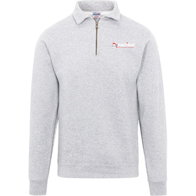 Heise-4528 Jerzees Mens Fleece Quarter Zip Pullover