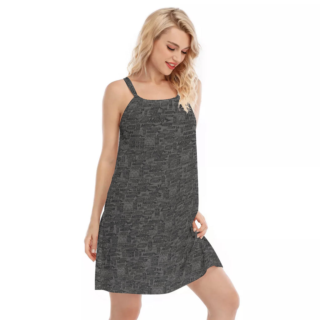 Metra 75-Women's O-neck Cami Dress