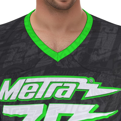 Metra Big Money-All-Over Print Men's Football  Jersey