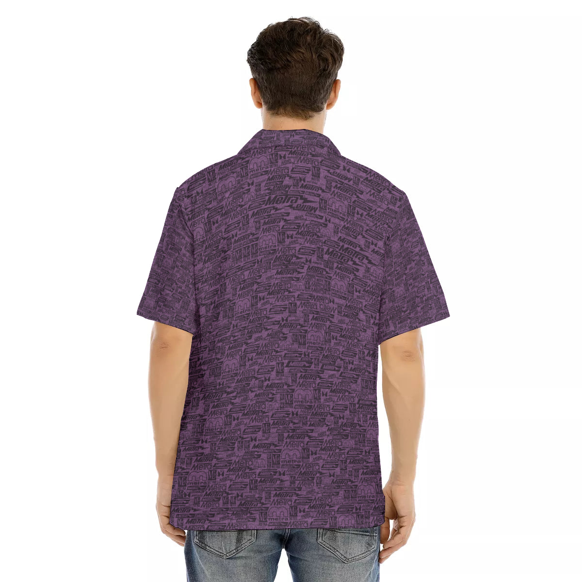 Metra 75-All over Hawaiian Button down