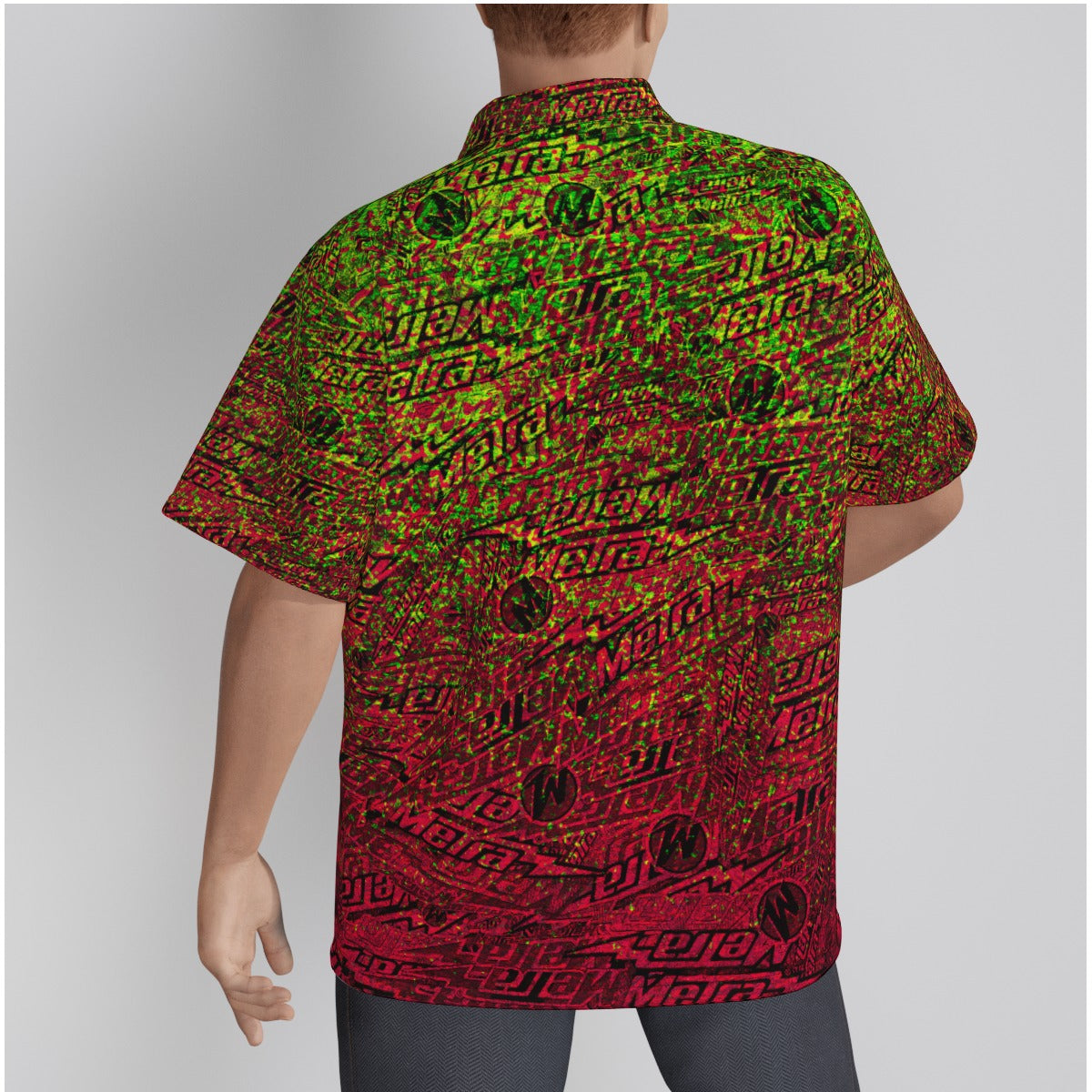 METRA CHAOS-All-Over Print Men's Hawaiian Shirt