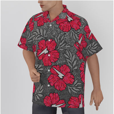 METRA HAWAIIAN-All-Over Print Men's Hawaiian Shirt