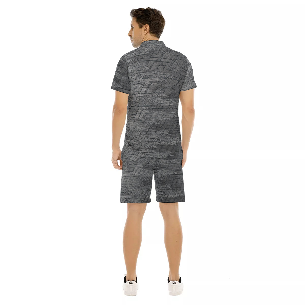 All-Over Print Men's Short Sleeve Shirt Sets