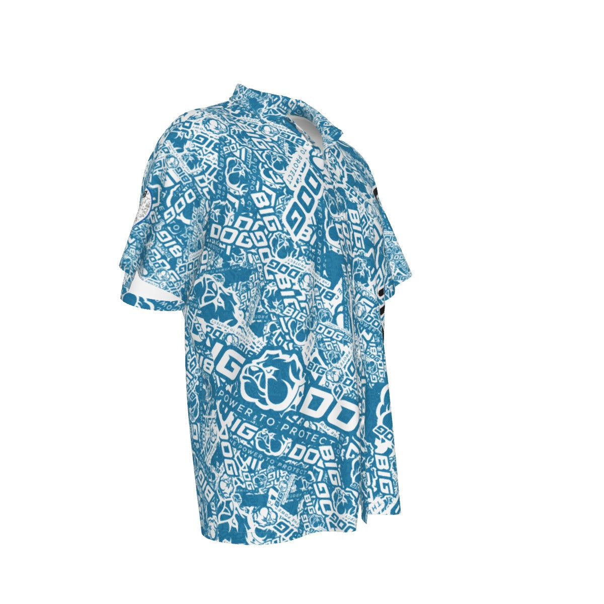 WAVE QR-All-Over Print Men's Hawaiian Shirt