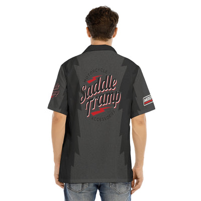 Saddle Tramp+Metra PS-Black Hawaiian Shirt