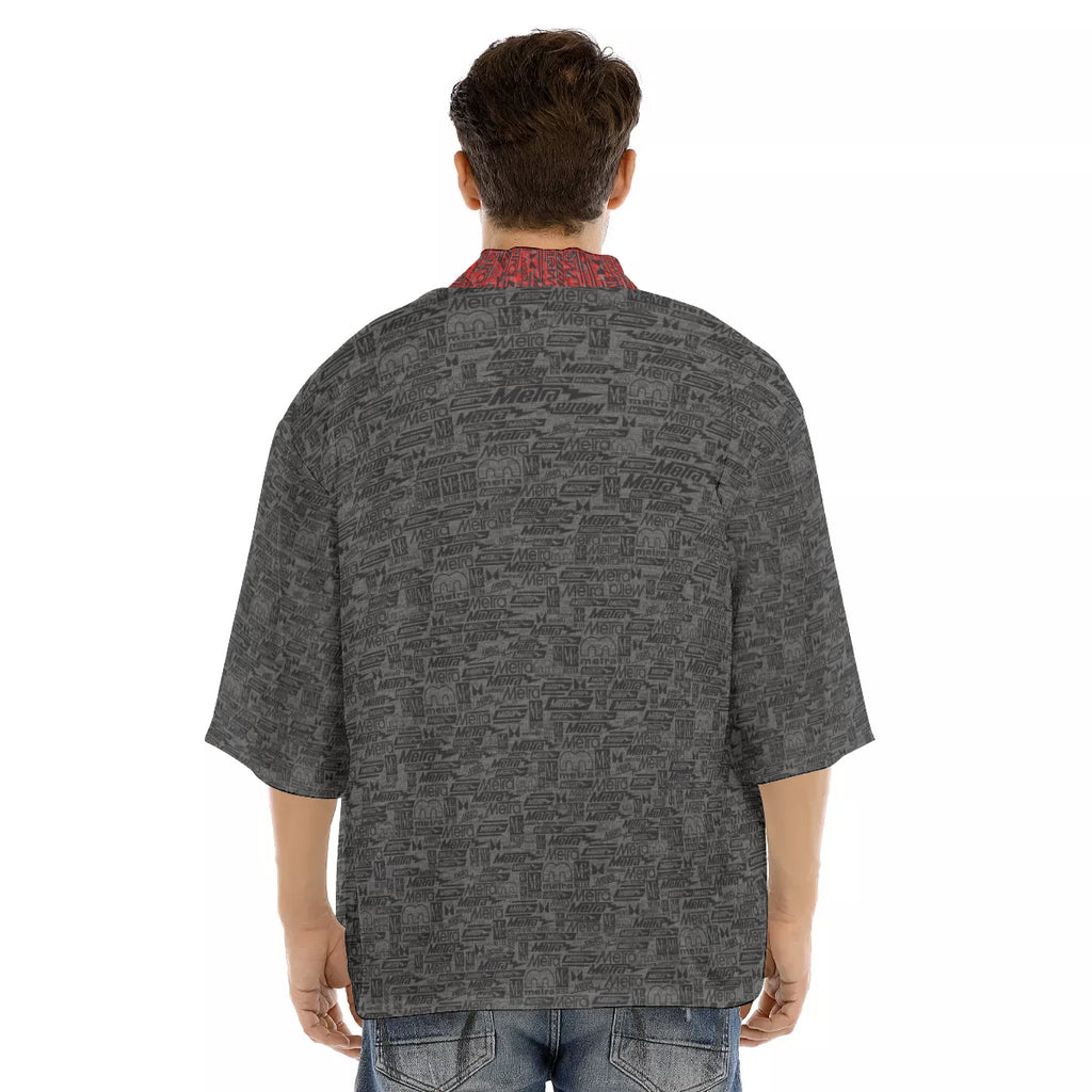 Metra 75- Men's Drop-shoulder Short Coat