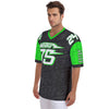 Metra Big Money-All-Over Print Men's Football  Jersey