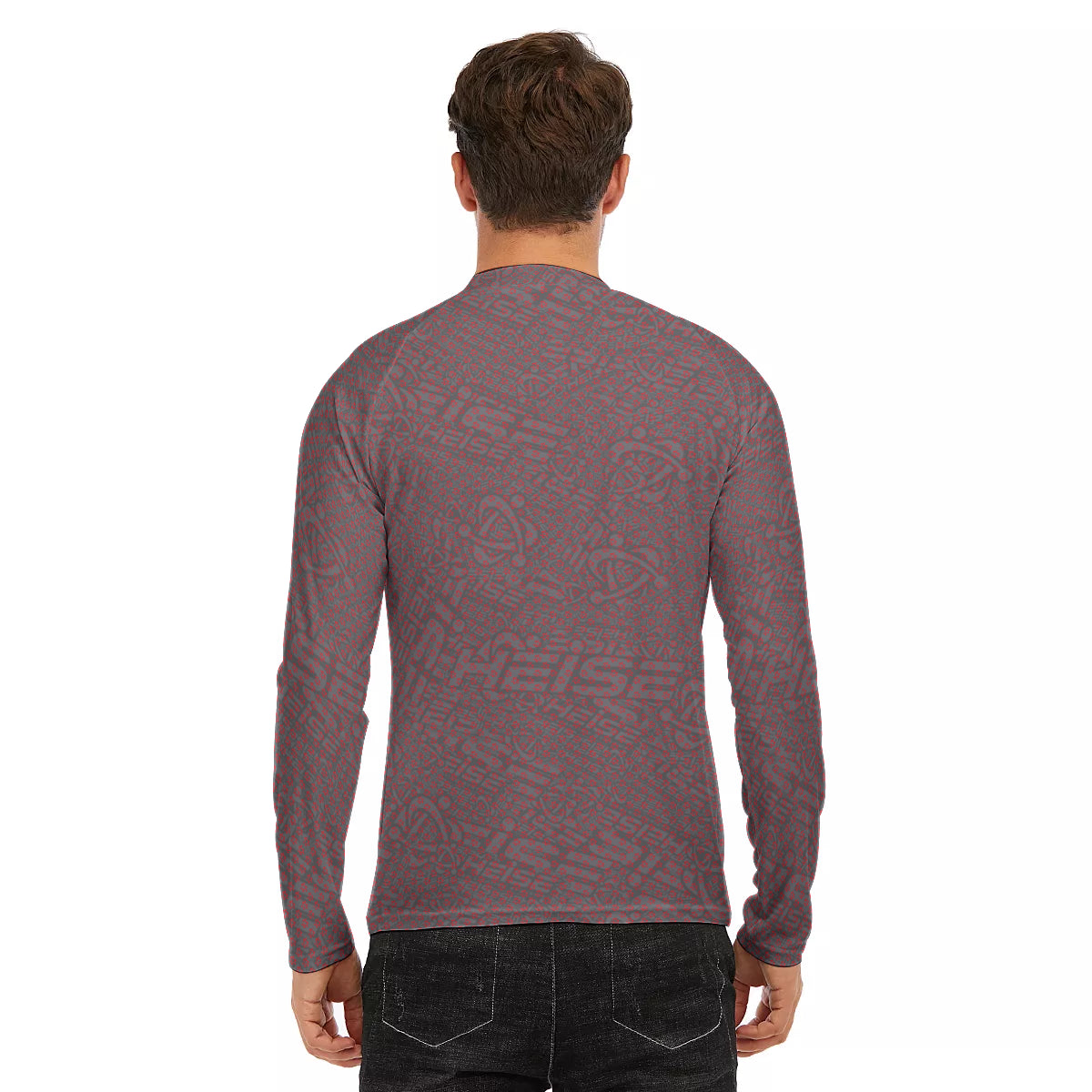 All-Over Print Men's Long Sleeve Tight surf clothing