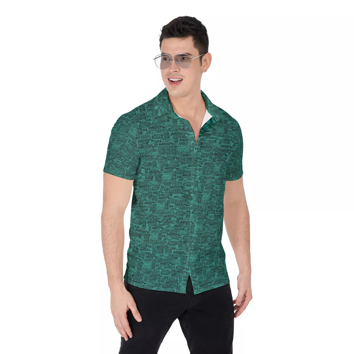Metra 75-button down