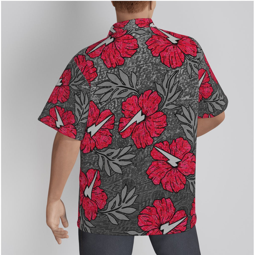 METRA HAWAIIAN-All-Over Print Men's Hawaiian Shirt