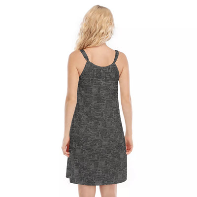 Metra 75-Women's O-neck Cami Dress