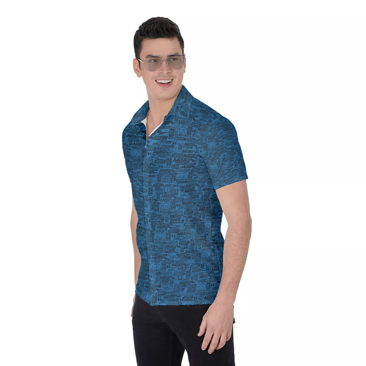 Metra 75-button down