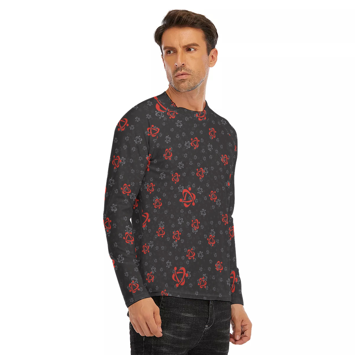 All-Over Print Men's Long Sleeve Tight surf clothing