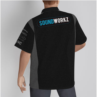 Soundworkz-All-Over Print Men's Hawaiian Shirt