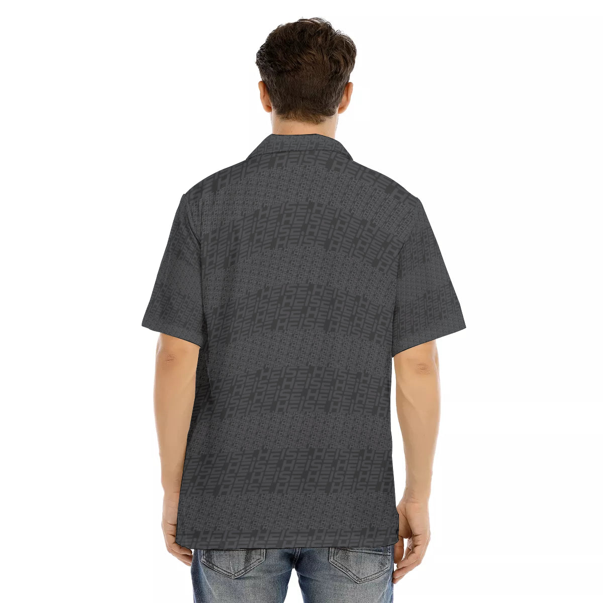 Heise-All Over Hawaiian Button Down