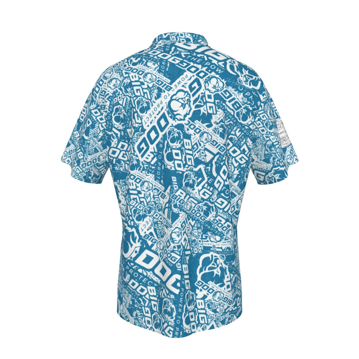 WAVE QR-All-Over Print Men's Hawaiian Shirt