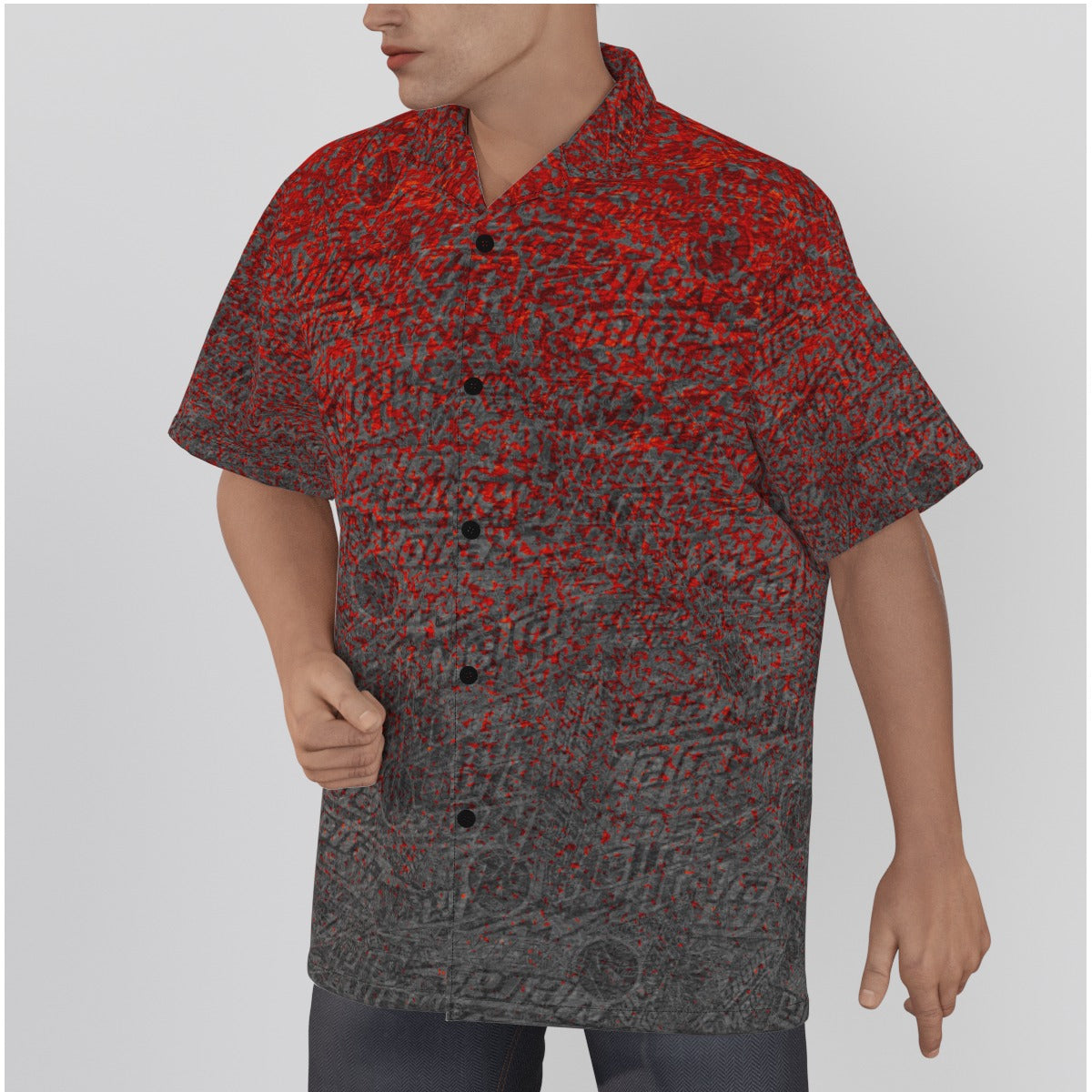 METRA CHAOS-All-Over Print Men's Hawaiian Shirt