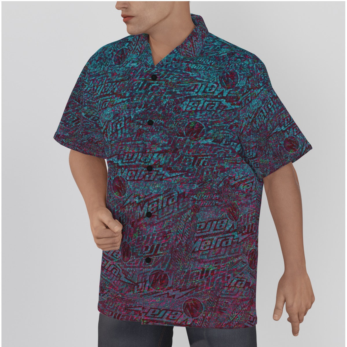 METRA CHAOS-All-Over Print Men's Hawaiian Shirt