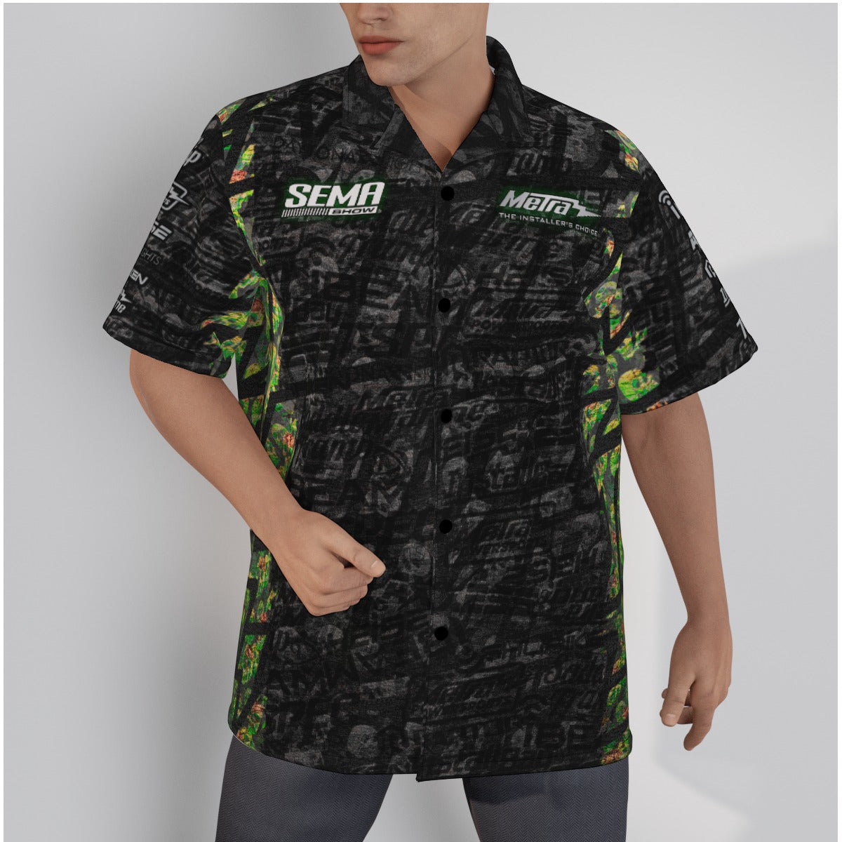 Metra SEMA 24-All-Over Print Men's Hawaiian Shirt