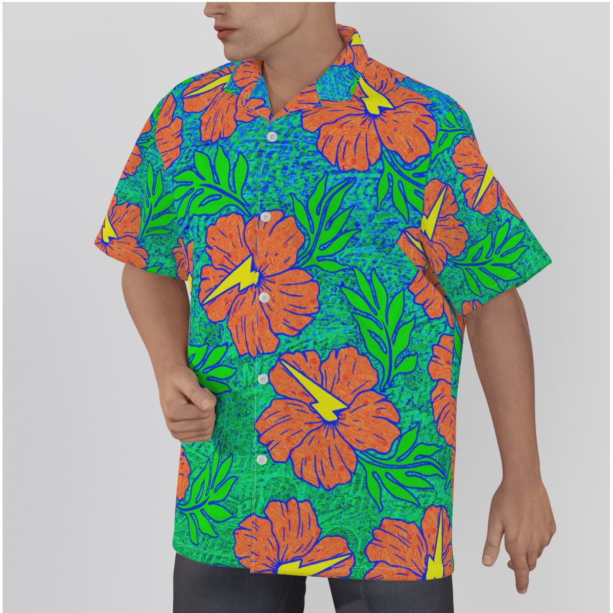 Metra HAWAII-All-Over Print Men's Hawaiian Shirt