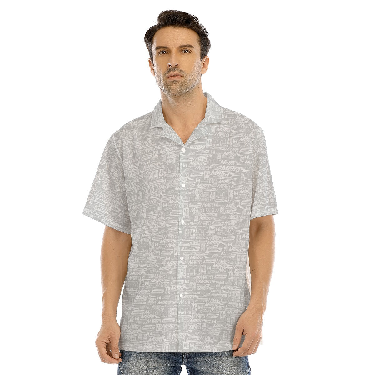 Metra 75-Hawaiian Button Down