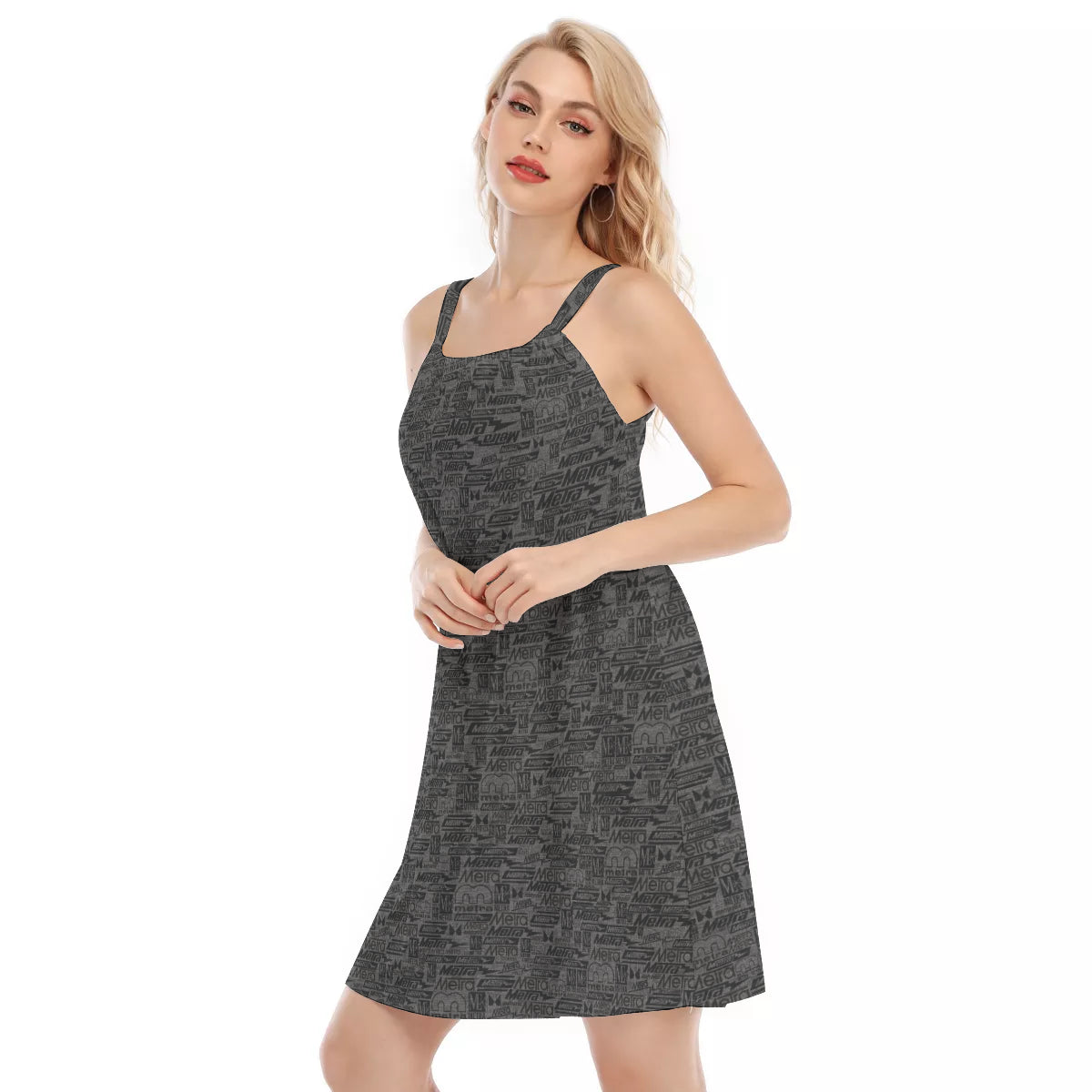 Metra 75-Women's O-neck Cami Dress