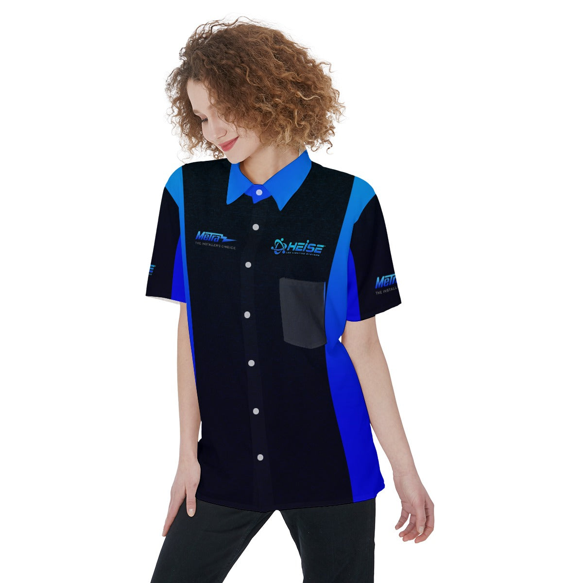 Heise-Womens Button Down