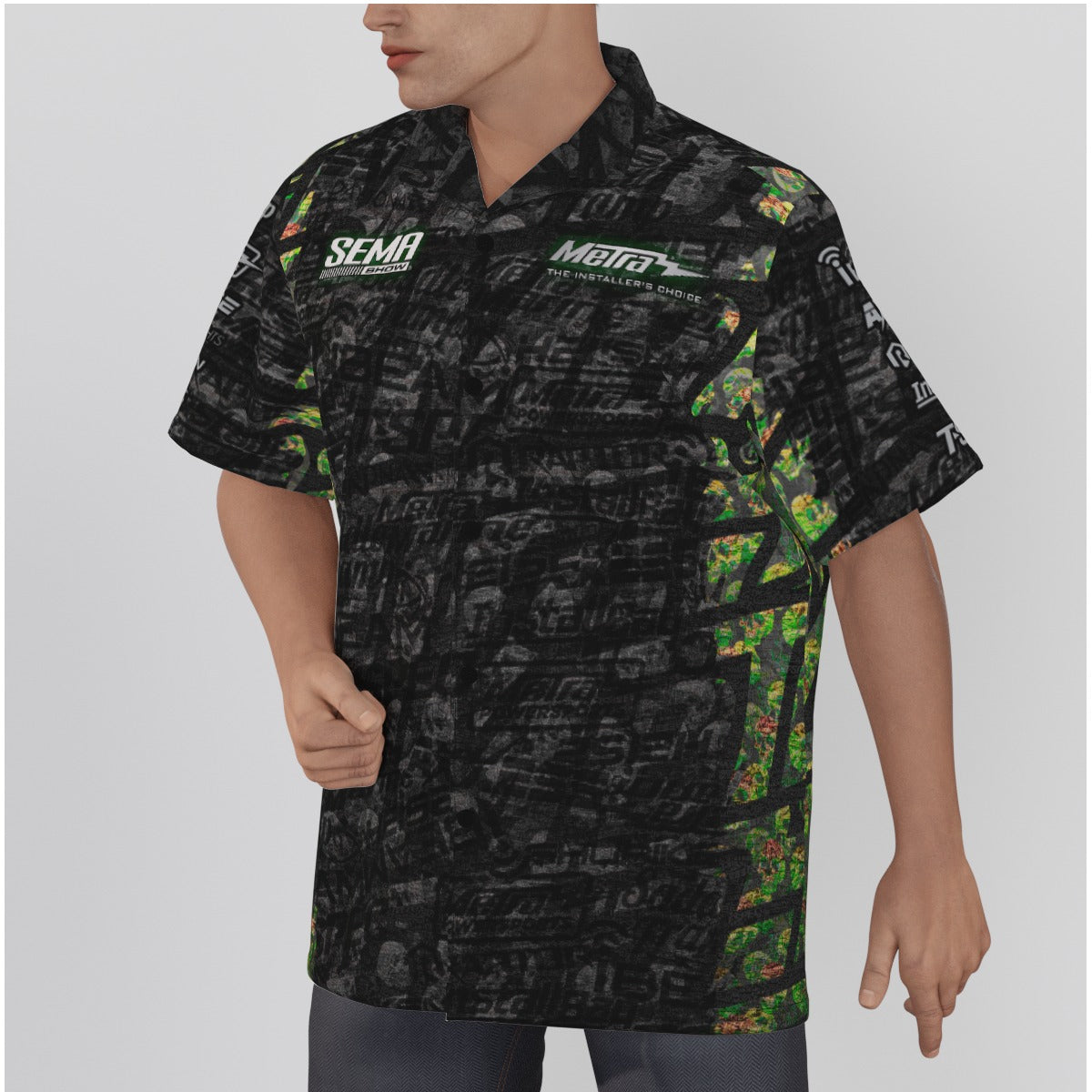 Metra SEMA 24-All-Over Print Men's Hawaiian Shirt