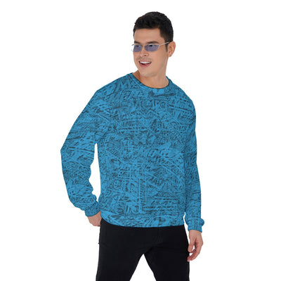 Metra-All-Over Print Men's Thicken Sweater