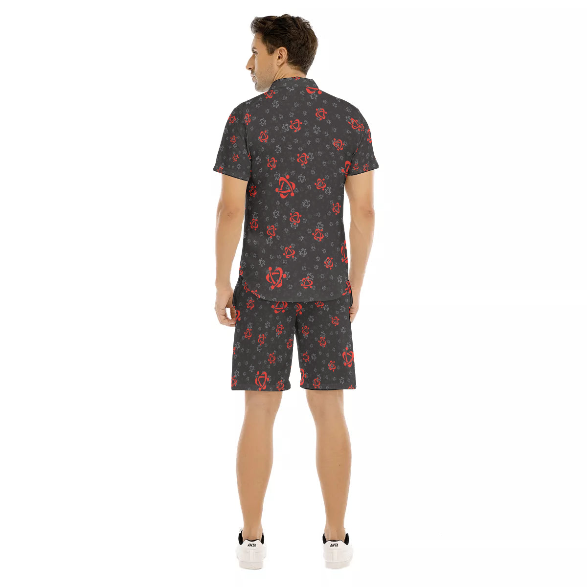 All-Over Print Men's Short Sleeve Shirt Sets