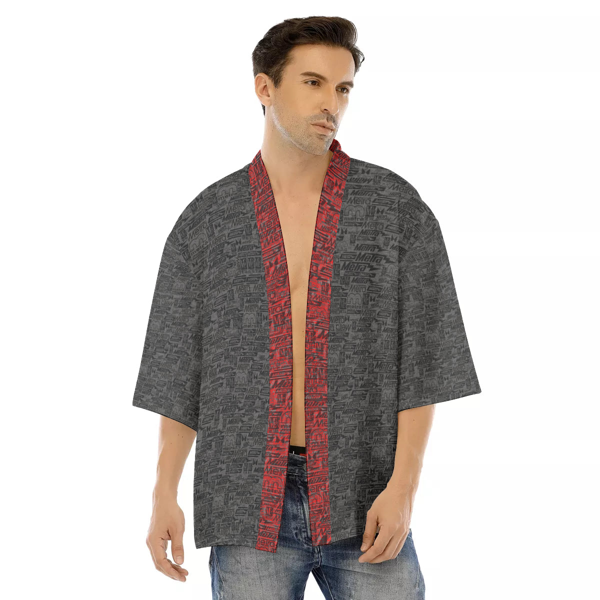 Metra 75- Men's Drop-shoulder Short Coat