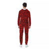 All-Over Print Men's Hooded Jumpsuit