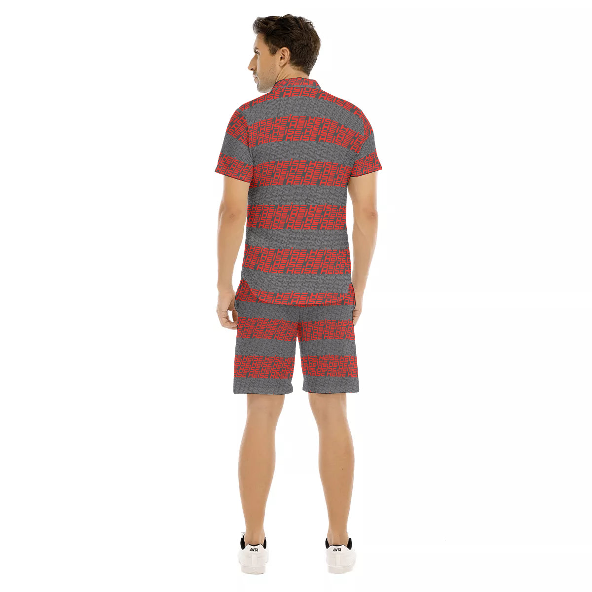 All-Over Print Men's Short Sleeve Shirt Sets