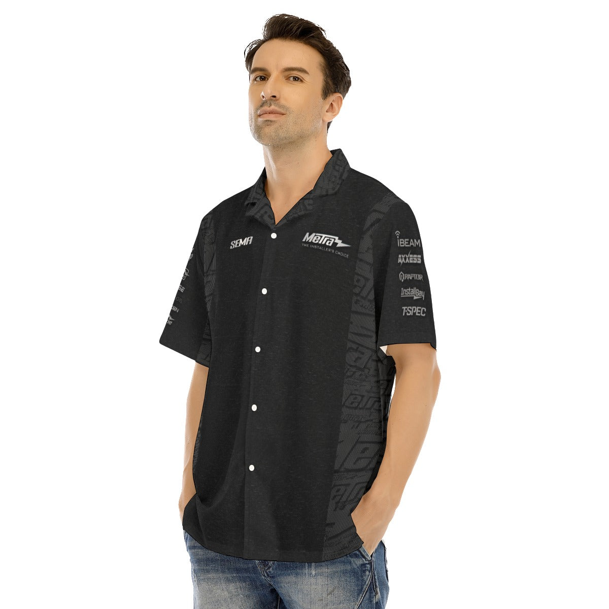 Metra SEMA-All-Over Print Men's Hawaiian Shirt