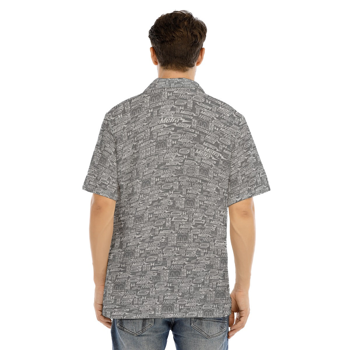 Metra 75-Hawaiian Button Down